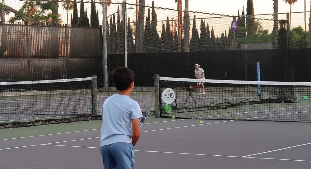Tennis court at 3015 Tennis Academy